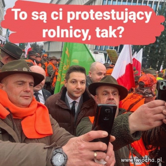 Protest nie tylko rolników