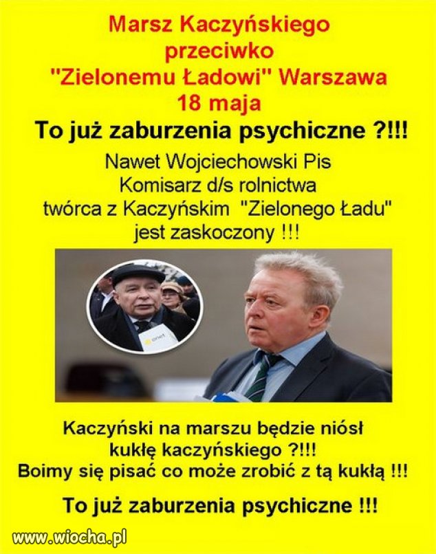 Senilny Jarozbaw szykuje kolejna zadyme...