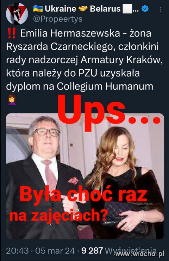 No kto by się spodziewał? Chyba Collegium Tumanum