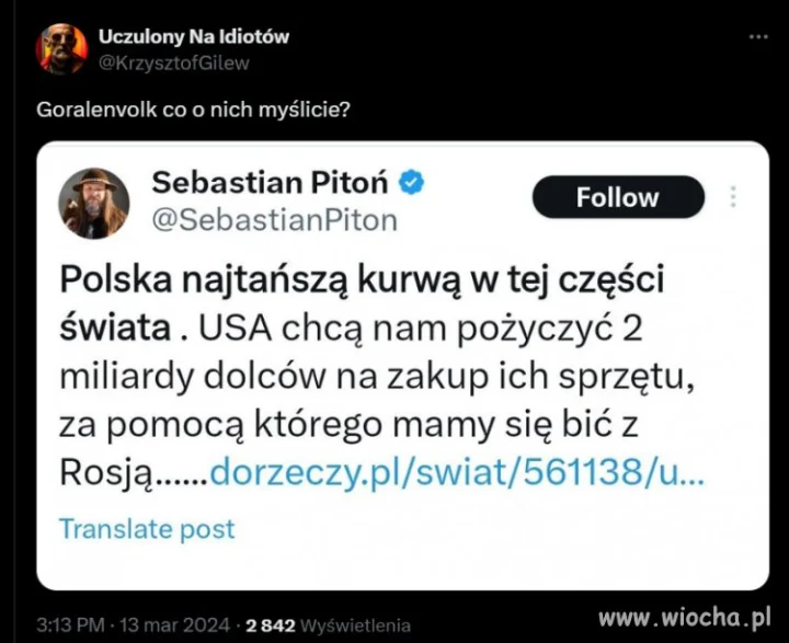 To ruski troll albo ''biała odwaga'':   