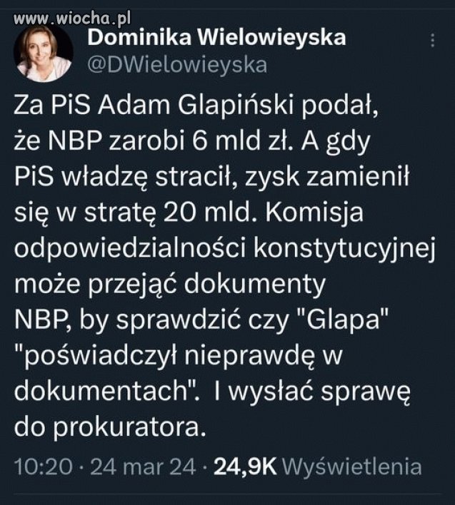 Glapiński to taki polski Benny Hill