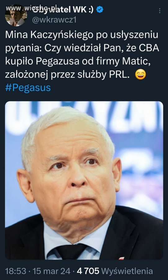 Parafrazując klasyka: 