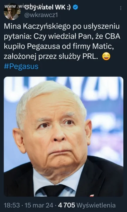 Parafrazując klasyka: 