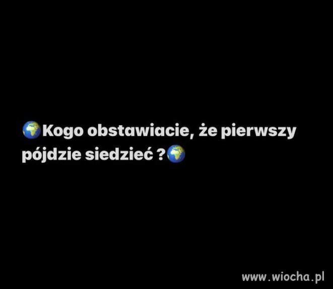 Który polityk pierwszy trafi za kraty ?  Kogo ...