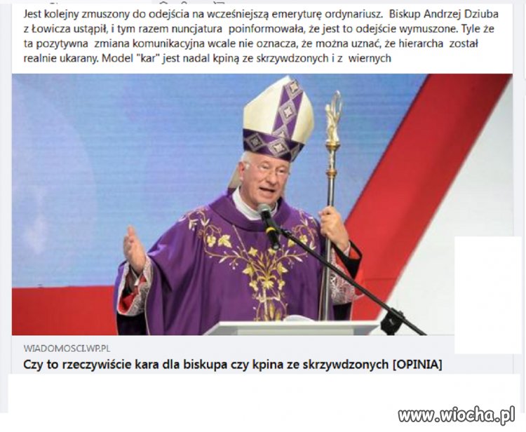 Kolejny za karę, odszedł na emeryturę