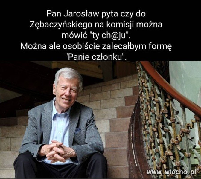 Jarosław wykazał się wielkim obyciem i ogładą
