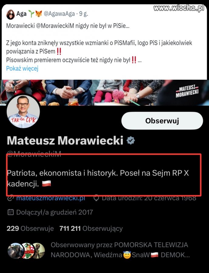 Mateusz się wypisuje? 