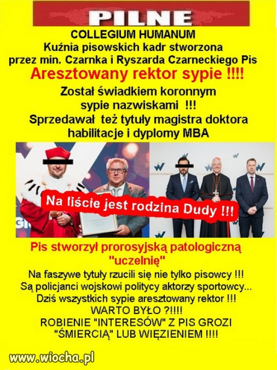 Dzięki PiSowi w Polsce  przybyło 1000 "uczonych"..