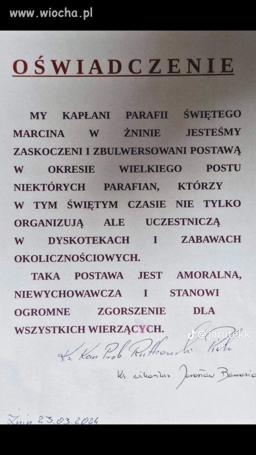 Zaru*hanie prostytuta na plebanii jest Ok.