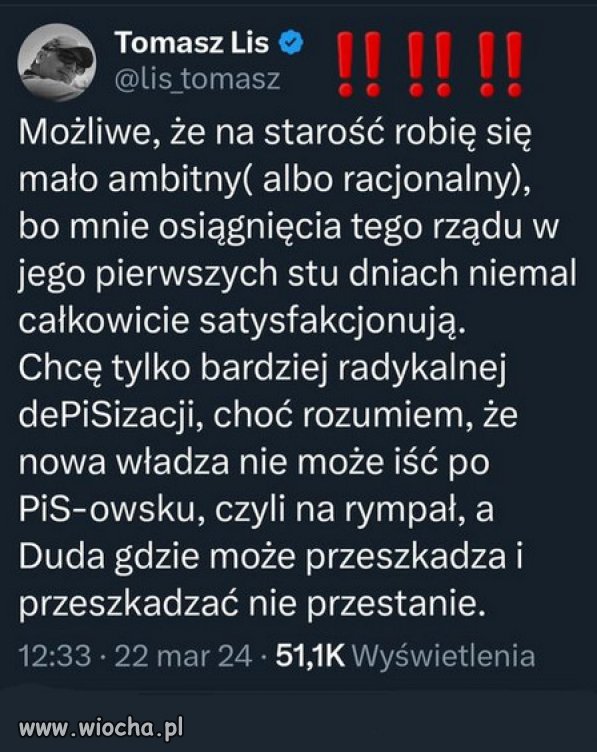 I tak trzeba, powoli i skutecznie.