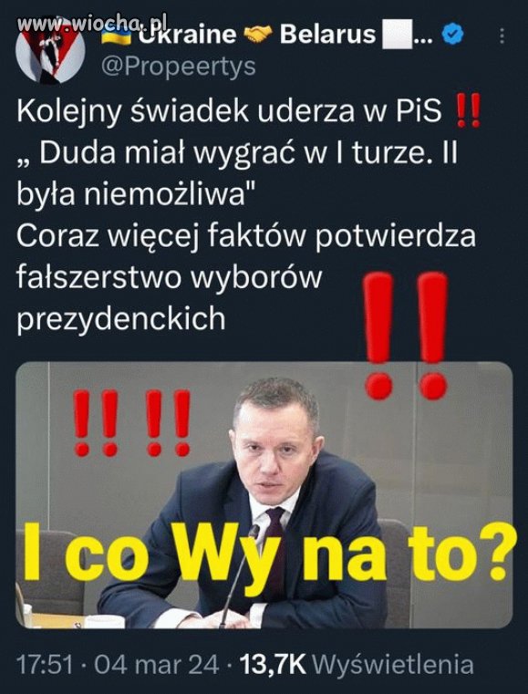 Jeśli to się potwierdzi...