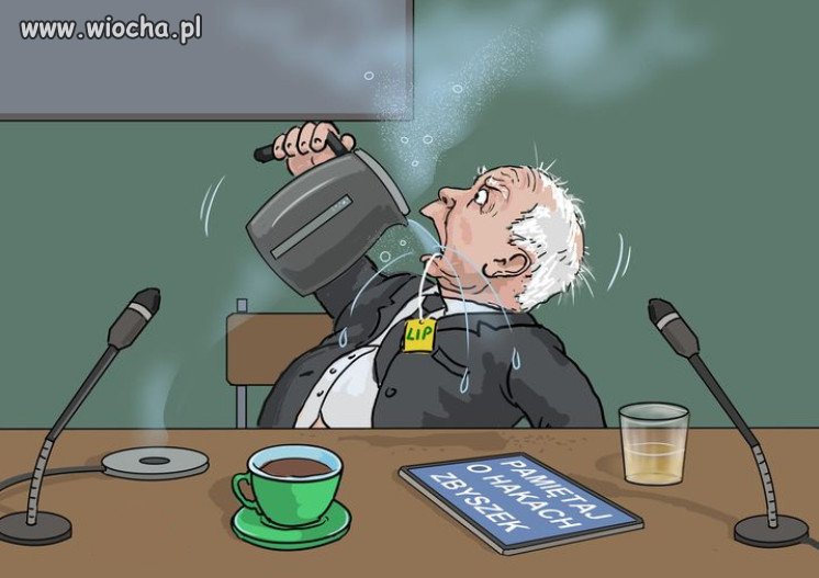 Najmądrzejszy na świecie, miarą Kaczyńskiego...