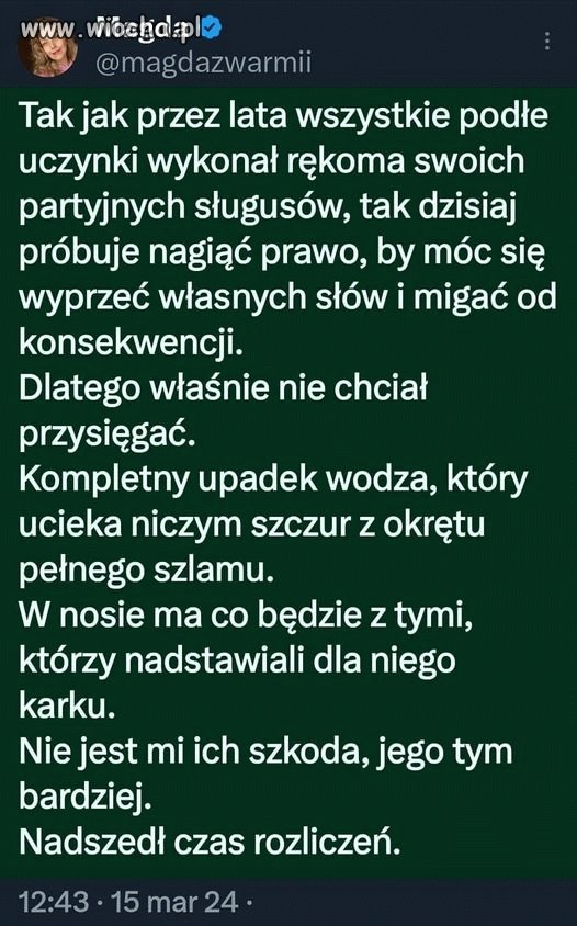 Nadszedł czas rozliczeń