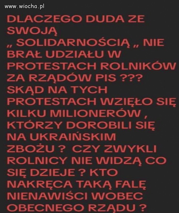 Pytanie na dziś