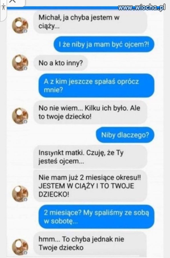 No przecież mogło się jej pomylić 
