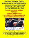 Kaczynski przez 8 lat tylko obiecywal, a Tusk realizuje!