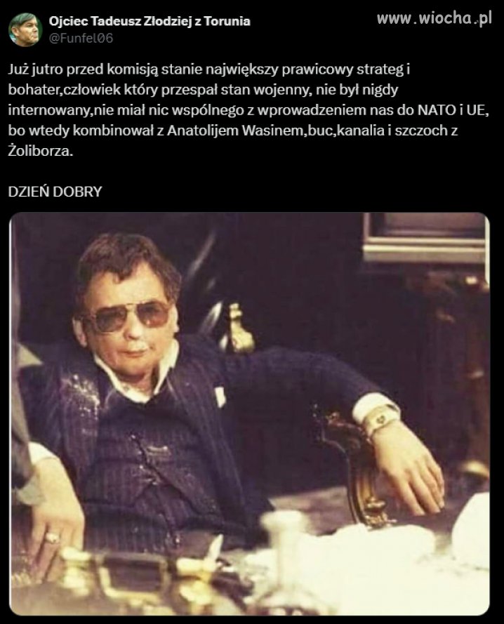 Jutro przed komisj