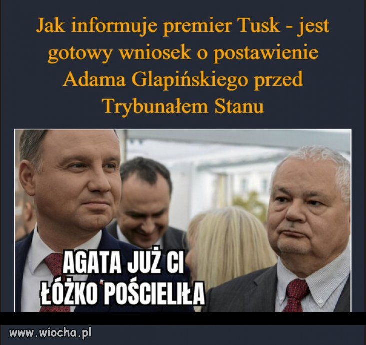 Trybunał Stanu dla Glapińskiego, Du*pa ułaskawi?