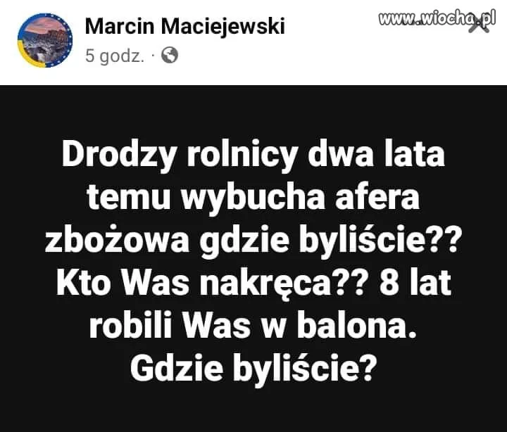 2 lata temu było pis 