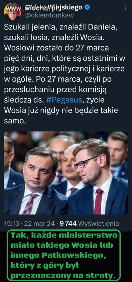 Jakoś mi go nie żal
