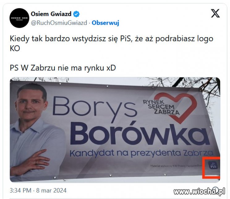 PiS podszywa się pod KO! Skandaliczne praktyki.