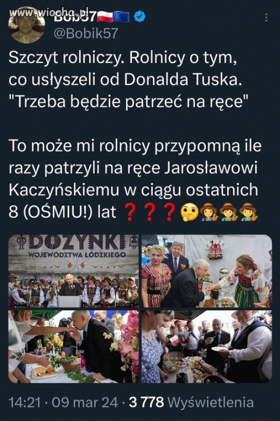 Hipokryzja bambrów nie zna granic