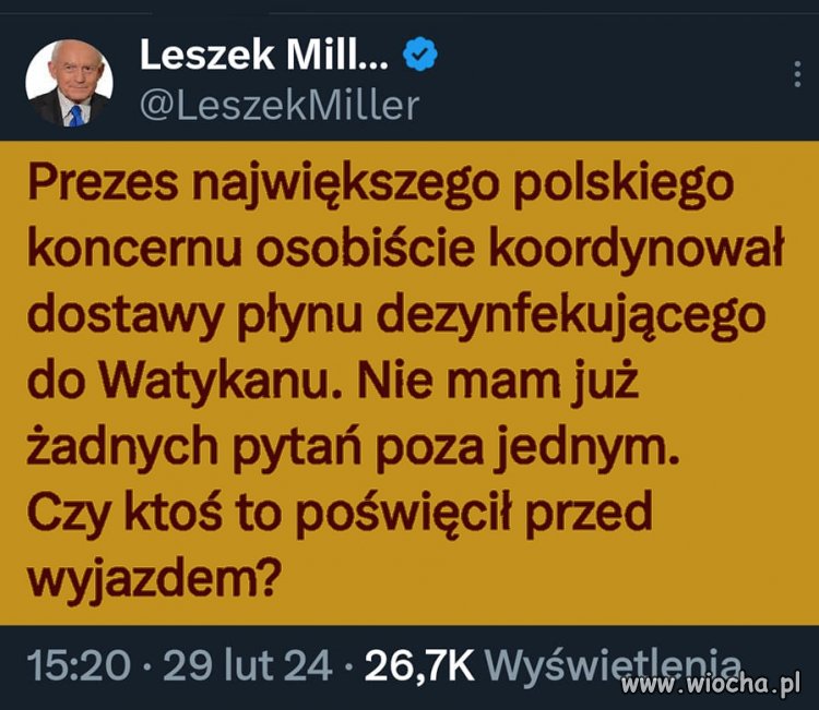 To jest najważniejsze pytanie ...