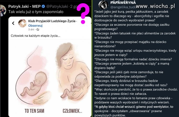 Nie oczekujmy od katoprawicy logiki, to nigdy nie szło w parze.