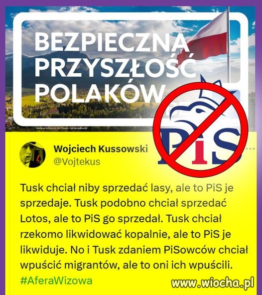Wiadomo, wszystko to wina Tuska ...