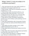 I taka to religia miłości bliźniego