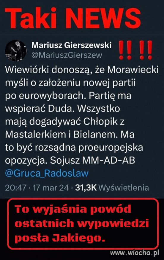 Taka rewelacja
