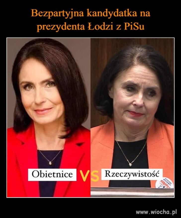 Tak samo piękna jak bezpartyjna ...