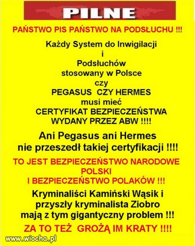 To co banda Kaczyńskiego odpier*dalała, w pale się nie mieści!