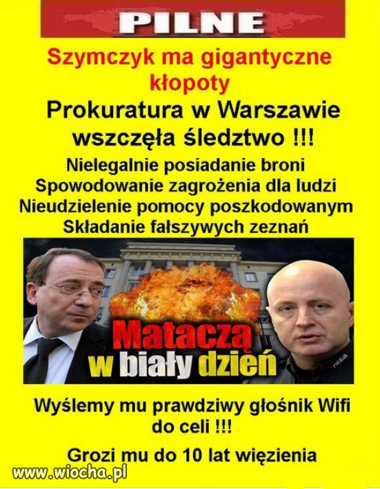 Generał Szymczyk "Bananowej Republiki" Kaczyńskiego