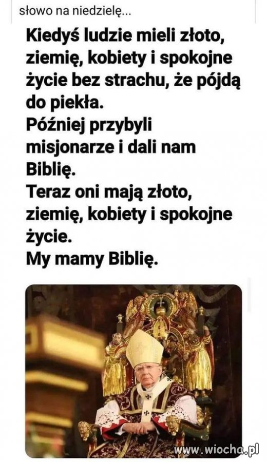 Zamienił stryjek siekierkę na kijek