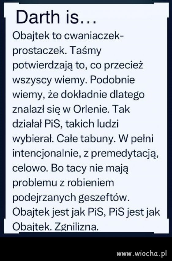 Takich prostaczków jest w PiSie znacznie więcej...