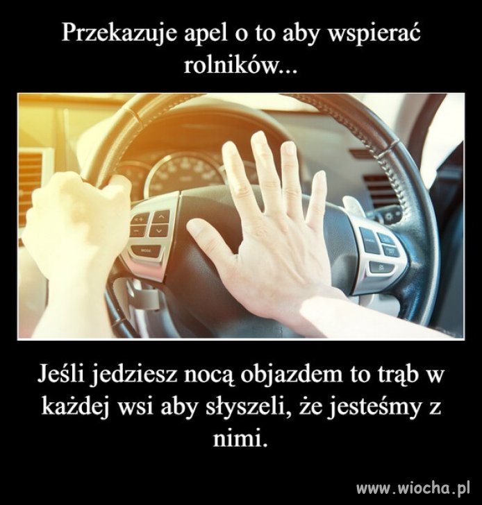 Wspierajmy naszych rolników ...