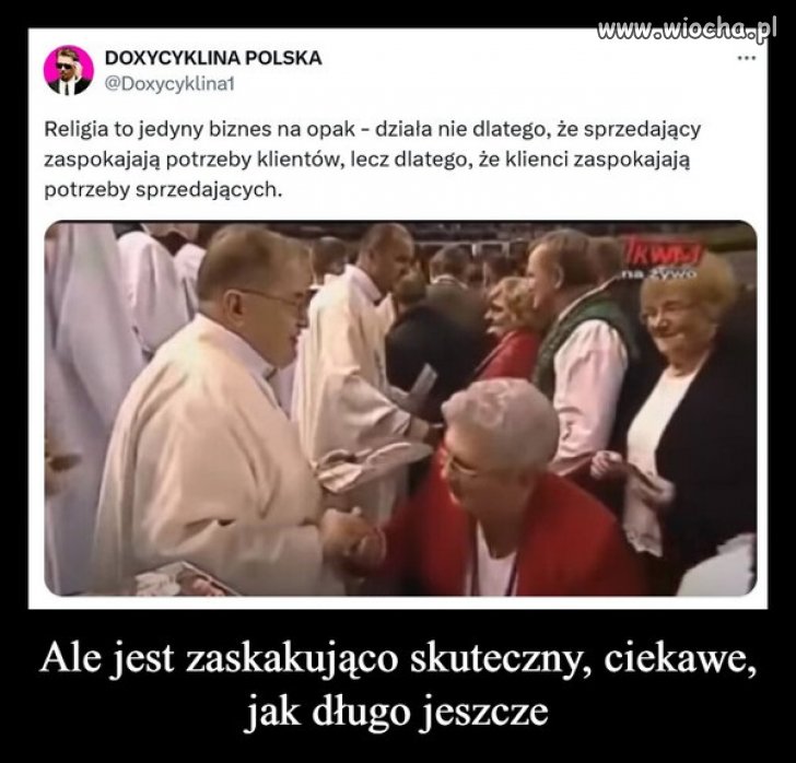 Taki paradoks. No cóż, marketing wypracowany przez