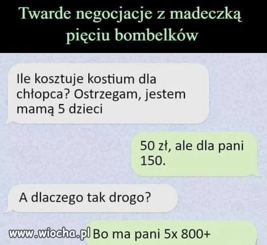 Na madek drożej 