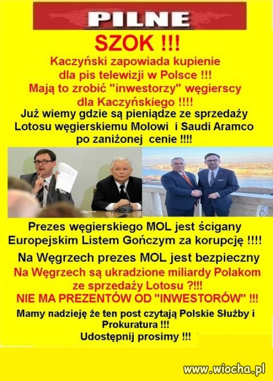 Orban pomoże Kaczyńskiemu ...