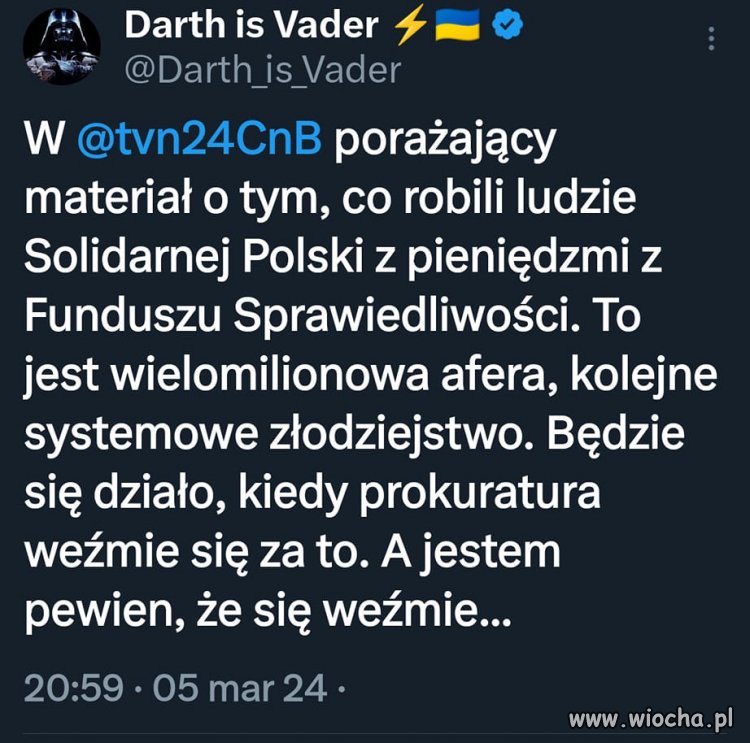 Afera ? Toż to nawet nie jest aferka ...