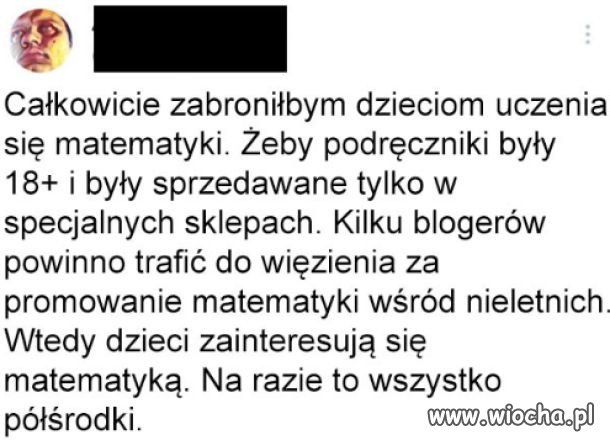 Dobry sposób na promowanie matematyki