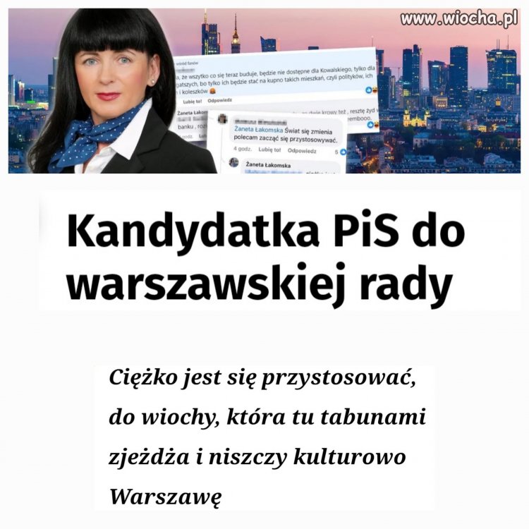 Kandydatka od Kaczyńskiego 