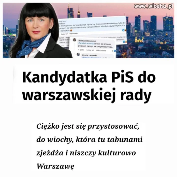 Kandydatka od Kaczyńskiego 