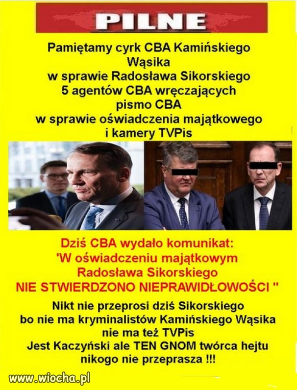 Polityka PiSu, to knucie, szczucie, kłamstwa i złodziejstwo!