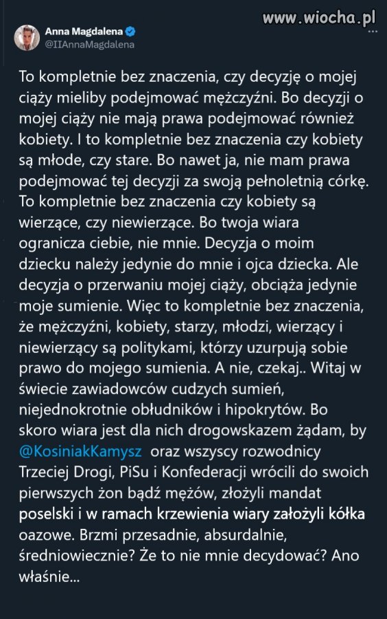 Racjonalny wpis wprowadzający logikę 