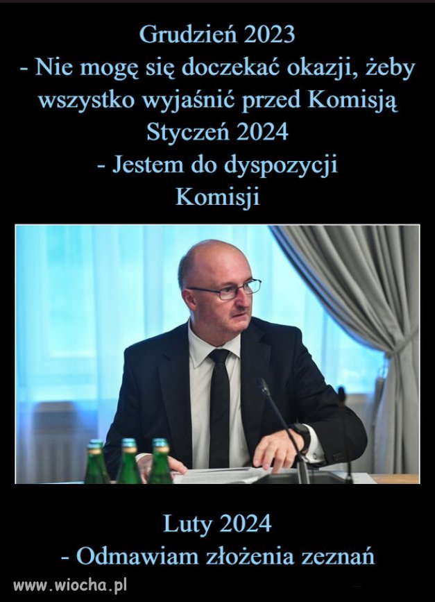 Widocznie Kaczyński mu wytłumaczył czym to grozi..