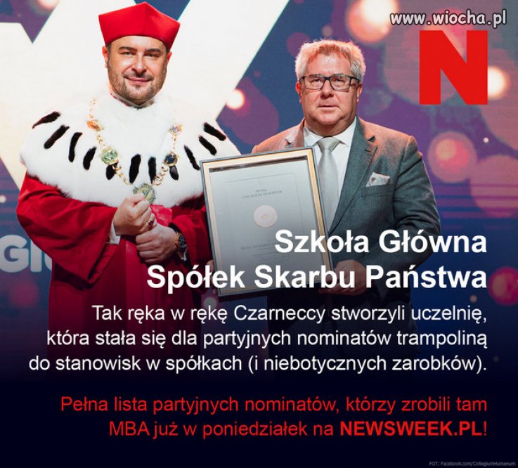 Collegium Tumanum -maszyny do drukowania dyplomów MBA. 