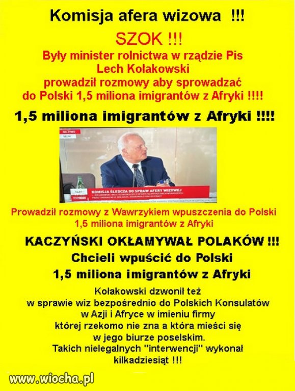 Czy to nie PiS Kaczyńskiego, straszył imigrantami?