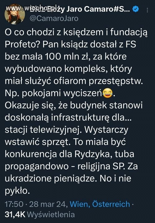 W kwestii wyjaśnienia